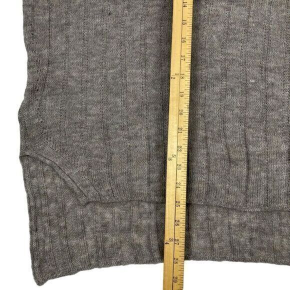 H&M Sweater Womens M Oversized Rib Knit Wool Turtleneck RomCom Modest Career New - Picture 15 of 16